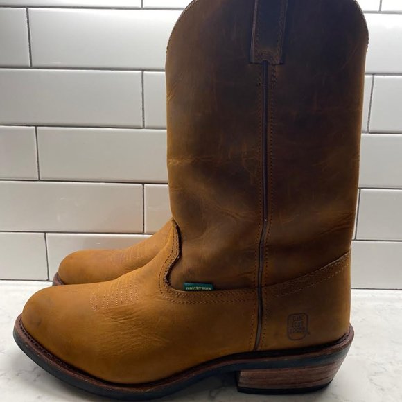 Men's DAN POST Albuquerque Waterproof Western Work Boots, SIZE 14EW - Picture 3 of 12